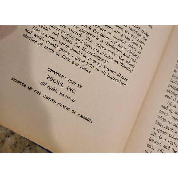 Lot of 2 The Italian Cook Book Taglienti 1955 & Hamilton Ross Modern 1940 - Picture 9 of 15